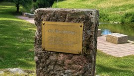 Waschsteine an der Wäschbach