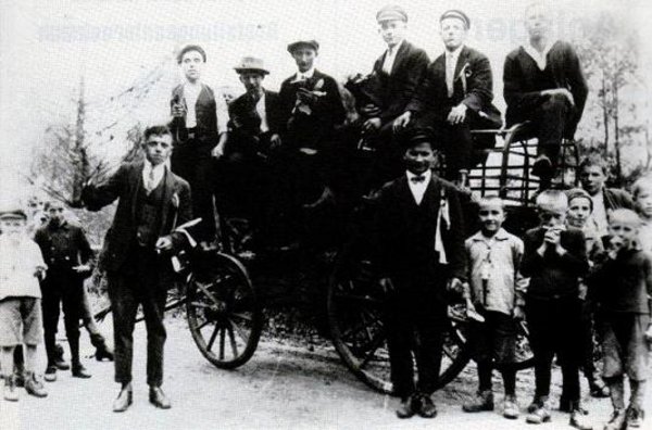 Straußbuben von Nanzweiler 1928